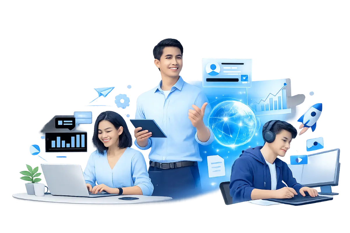 Web Design Illustration